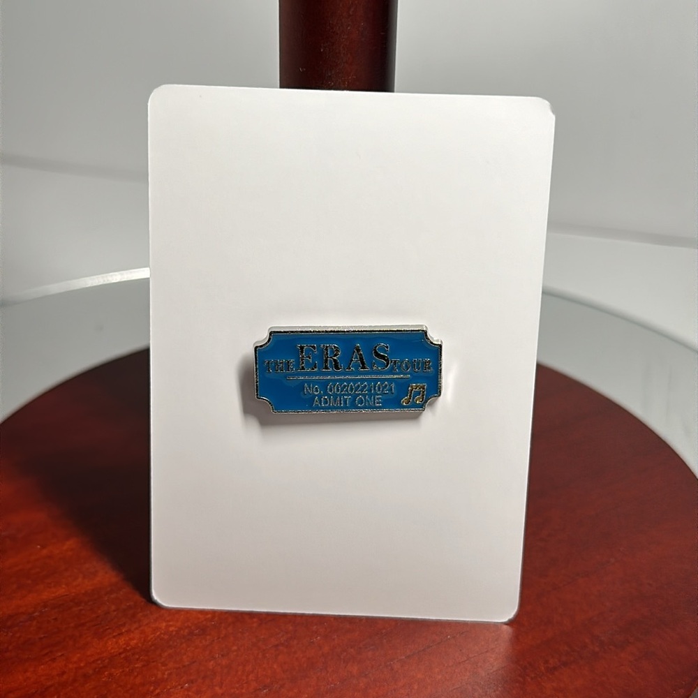 The ERAS Tour Ticket Scarf Pin - #167